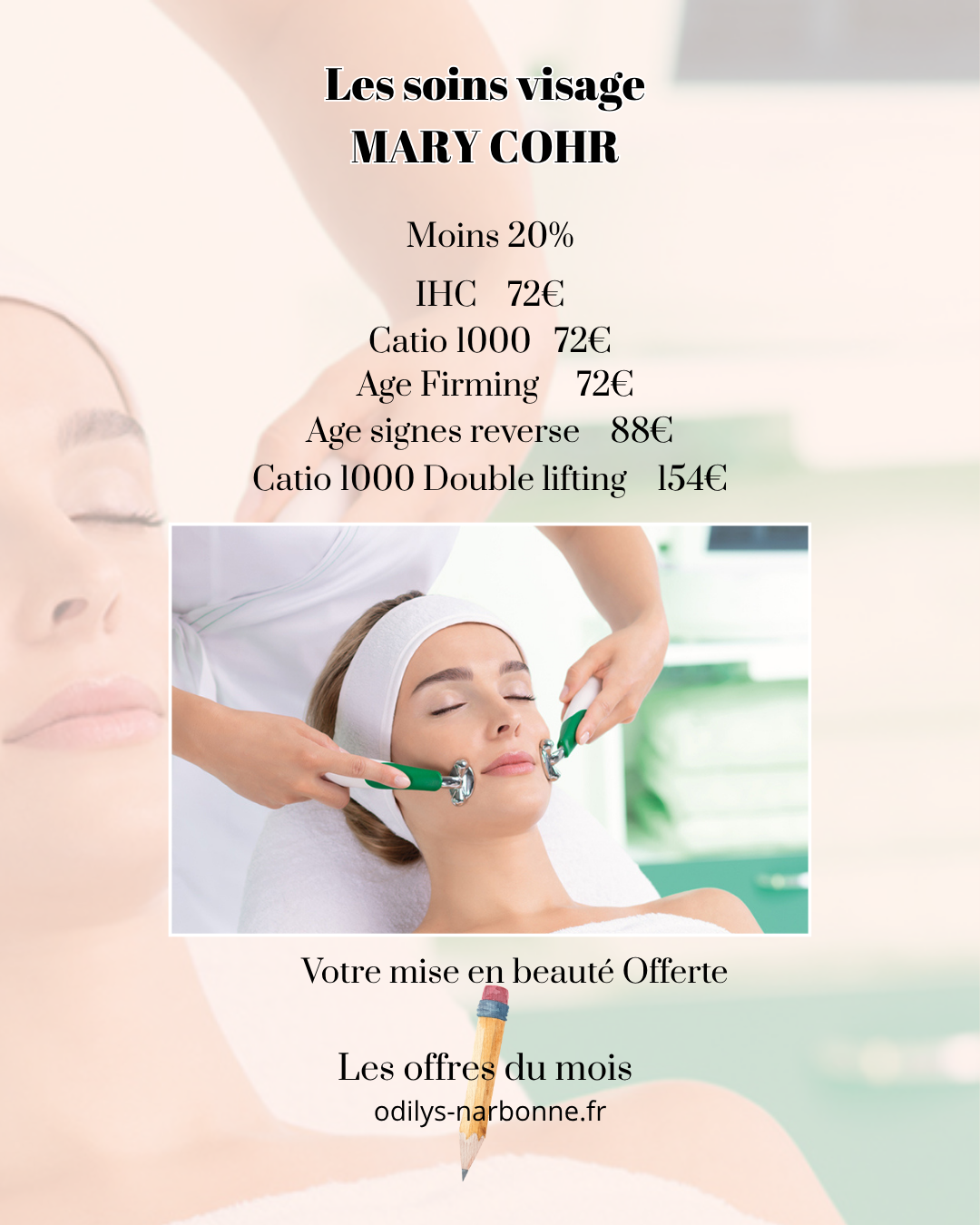 En cure pour 3 soins achetés votre soin visage KOBIDO Offert